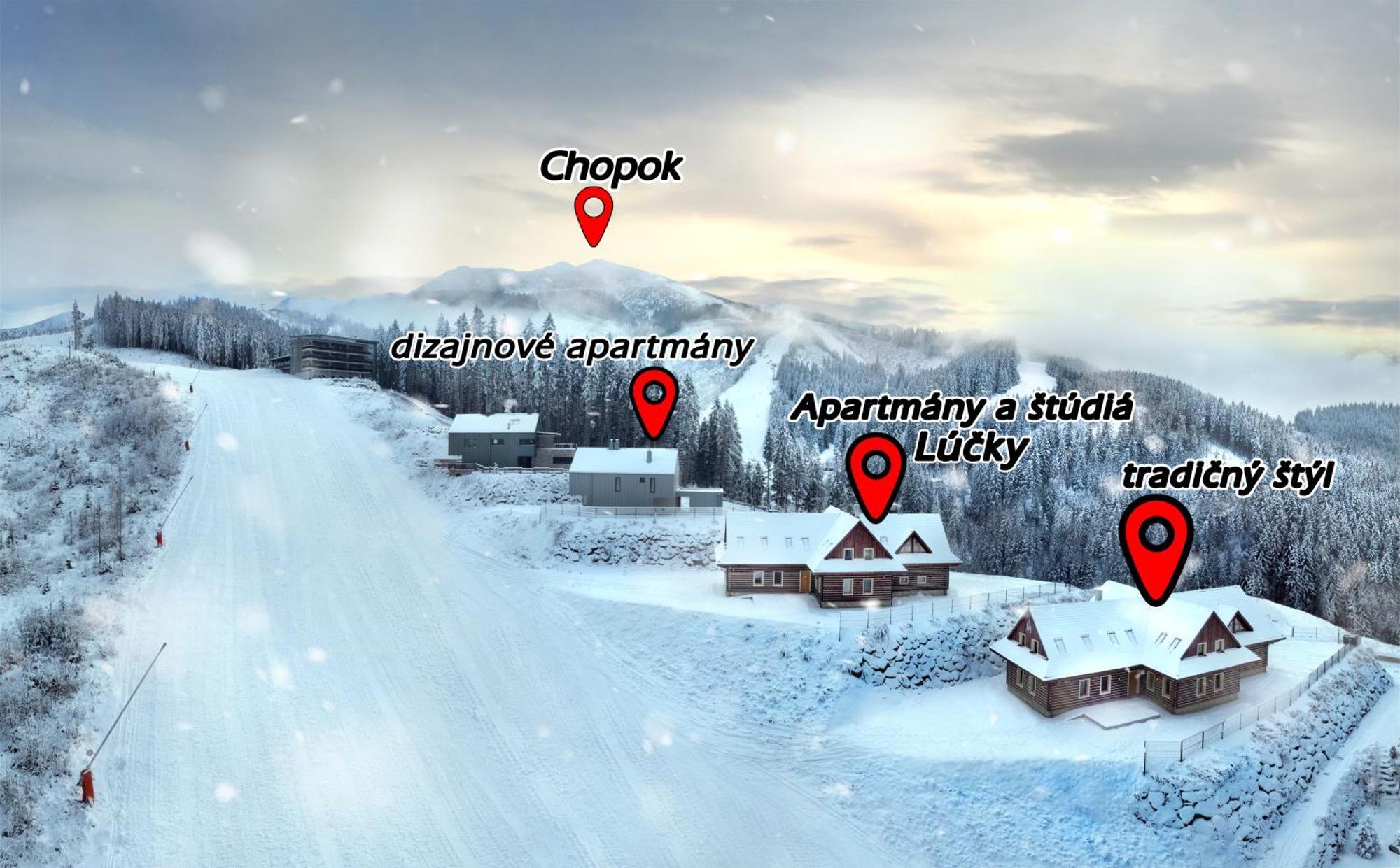 Apartmany A Studia Lucky, Ski-In Ski-Out ,Chopok Jasna, Demaenovska Dolina Luaran gambar